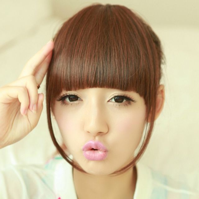 Pin Show-Hair Fringe