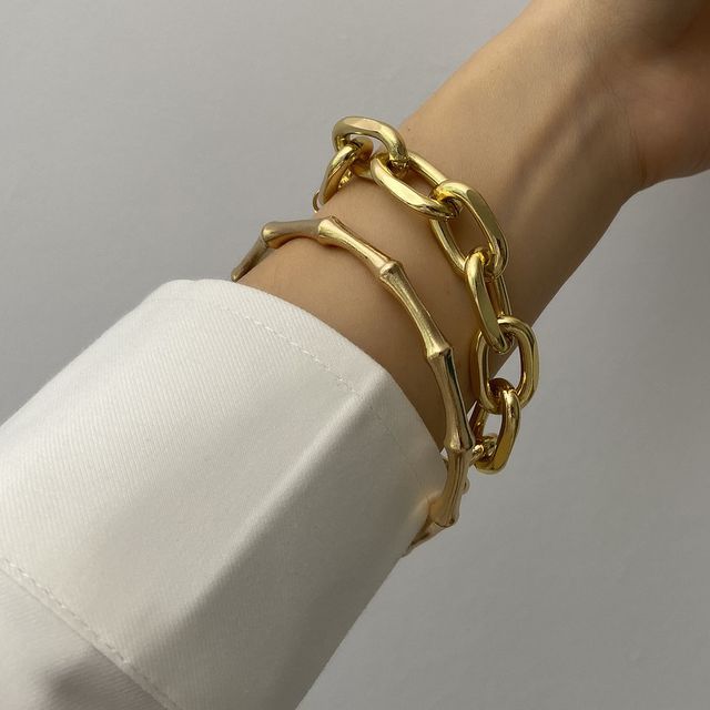 Seirios-Pendant Chain Bracelet Bangle