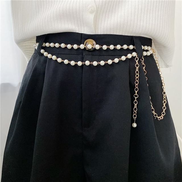 Poyol-Beaded Waist Chain