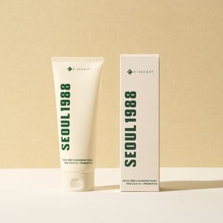 KSECRET - SEOUL 1988 Cleansing Foam : Pine Cica 1% + Probiotics