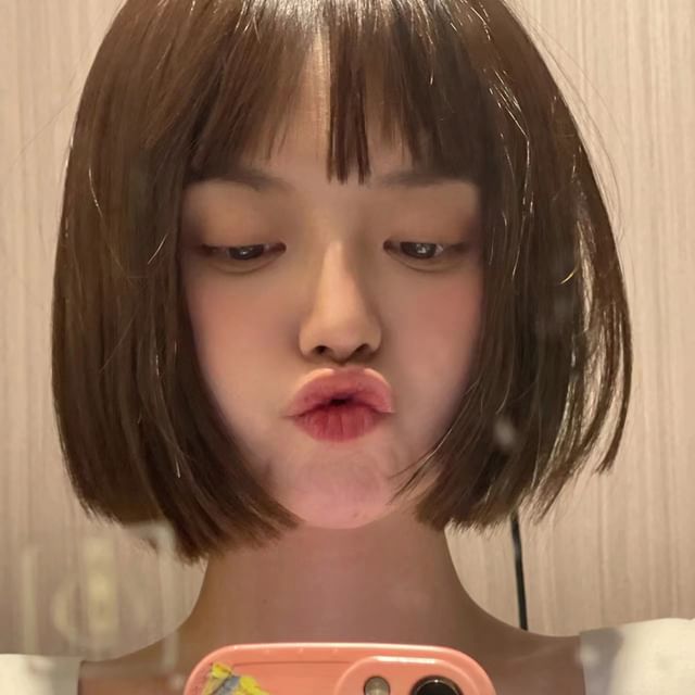 Jellyfish-Short Bob Full Wig - Straight