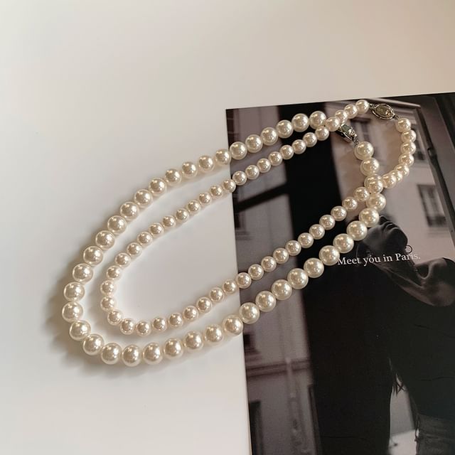 Allyrinta-Faux Pearl Choker Various Designs