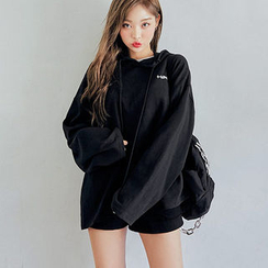 chuu - 'I LOVE YOU' Print Hooded Pullover chuu - 'I LOVE YOU' Print Hooded Pullover