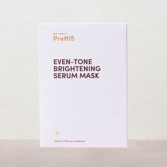 Botanic Pretti5-Even-Tone Brightening Serum Mask