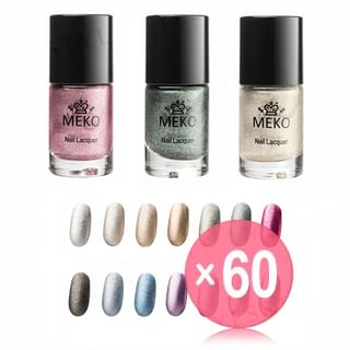 MEKO - Quicksand Starry Sky Series Nail Polish (x60) (Bulk Box)