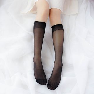 Nikiki - Knee-High Sheer Stockings 