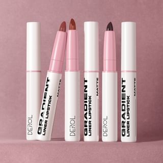 DEROL - Gradient Liner Lipstick - 6 Colors