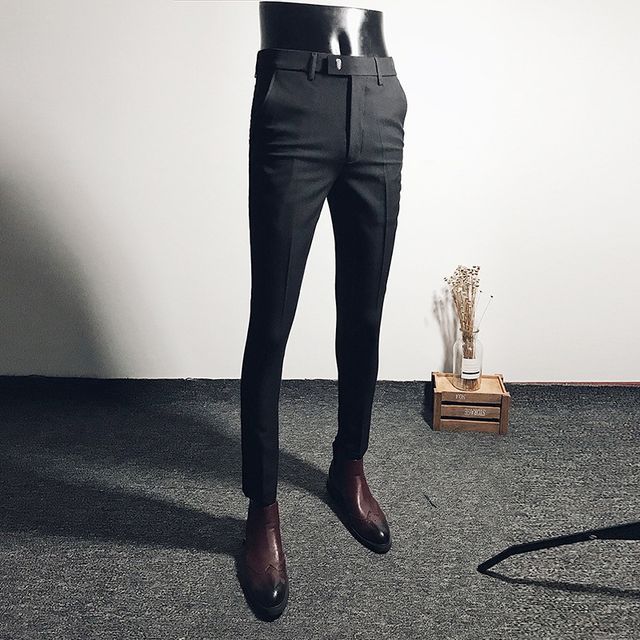 Myanderthal-Slim Fit Dress Pants
