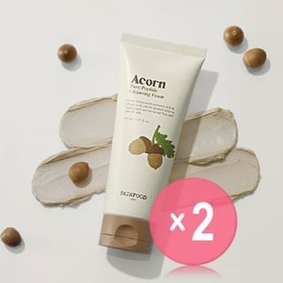 SKINFOOD - Acorn Pore Peptide Cleansing Foam 2pcs Bundle Set