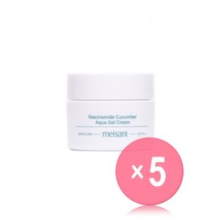 Meisani - Niacinamide Cucumber Aqua Gel Cream Mini 5pcs Bundle Set
