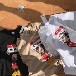 PPGIRL - Mickey Mouse Print T-Shirt PPGIRL - Mickey Mouse Print T-Shirt