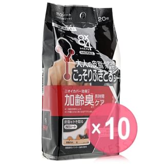 Kao - 8 x 4 Men Middle Body Sheet 10pcs Bundle Set