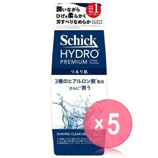 Schick Japan - Hydro 5 Premium Shaving Gel 5pcs Bundle Set