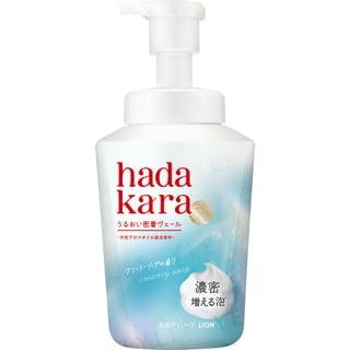 LION - Hadakara Moist Body Care Soap Foam Creamy Soap