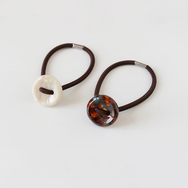 Allyrinta-Button Hair Tie