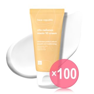 face republic - Vita Radiance Niacin 10 Cream (x100) (Bulk Box)