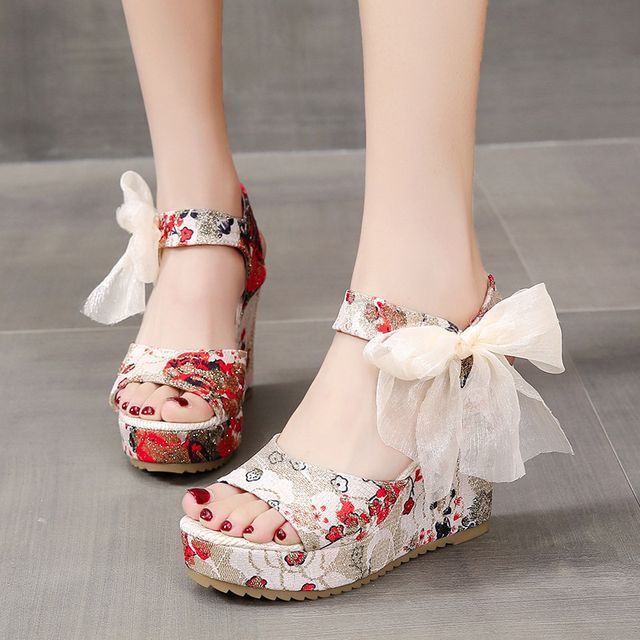 Floral Wedges, Shop The Largest Collection