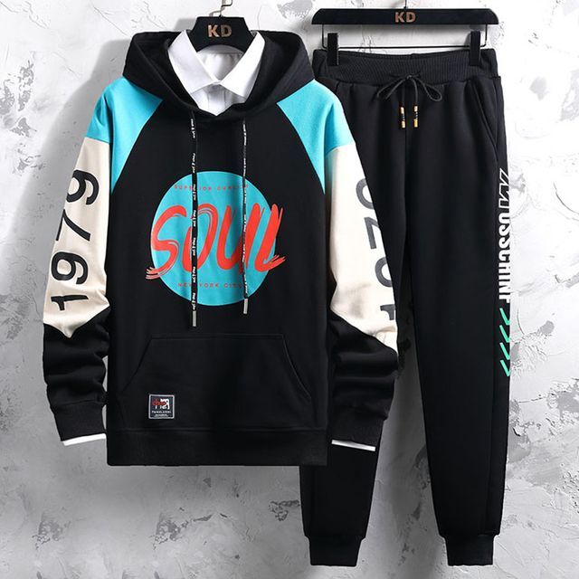 Lettering Hoodie / Sweatpants