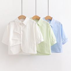 Kawaii Fairyland - Short Sleeve Crop Shirt