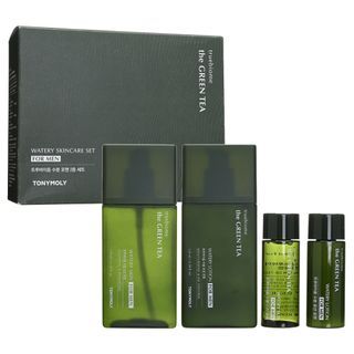 TONYMOLY - The Green Tea Truebiome Watery Skincare Set For Men
