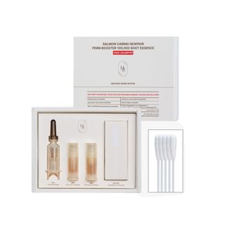 HEVEBLUE - Salmon Caring Newpair PDRN Booster 100,000 Shot Essence 2 pcs Set