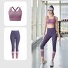 GearGal - Sport Set: Plain Bra Top + Yoga Pants