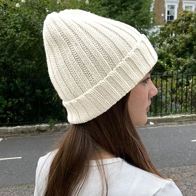 Honet-Plain Beanie