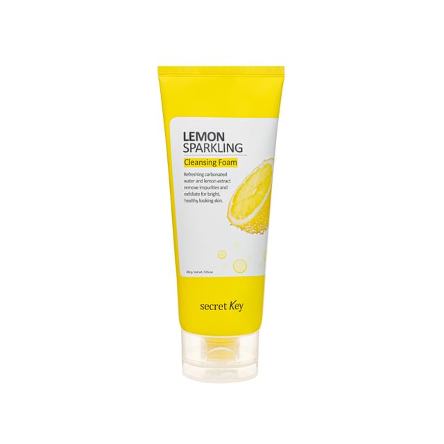 Secret Key-Espuma Limpiadora Lemon Sparkling Cleansing Foam-200g