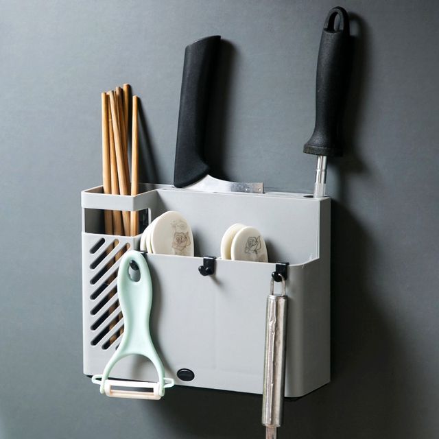 Home Simply-Adhesive Kitchen Drying Rack