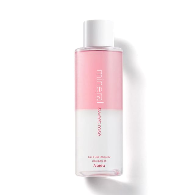 A'PIEU Mineral Lip & Eye Remover Large Volume Sweet Rose