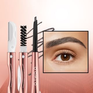 O.TWO.O - 3-in-1 Eyebrow Pencil - 4 Colors