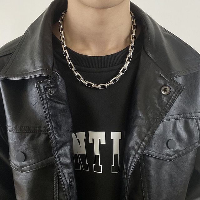 Lilafey-Chunky Chain Necklace