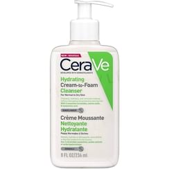 CeraVe - Hydrating Cream-To-Foam Cleanser For Normal To Dry Skin