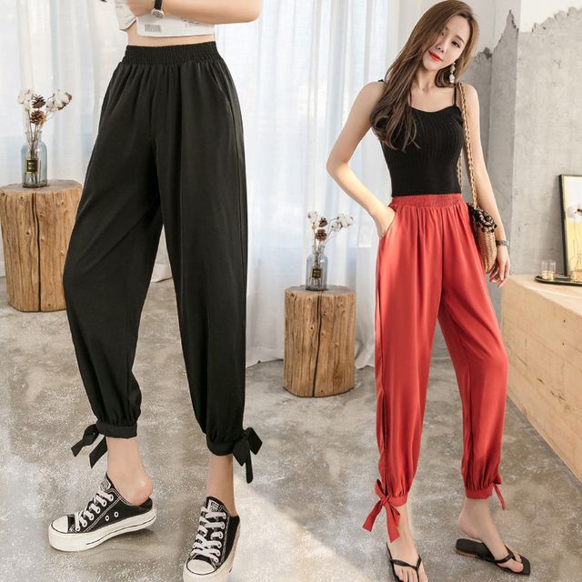 Seven Fairies - Slit Hem Chiffon Harem 