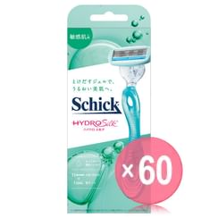 Schick Japan - Hydrosilk Sensitive Skin Razor Holder (x60) (Bulk Box)
