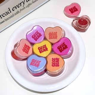 Gege Bear - Love Heart Juicy Lip Gloss - 8 Colors