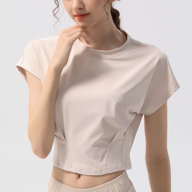 cropped plain t shirts