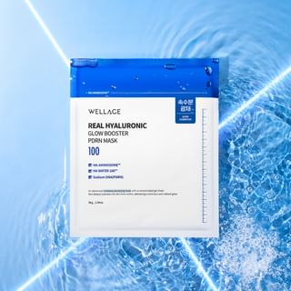 WELLAGE - Real Hyaluronic Glow Booster PDRN Mask