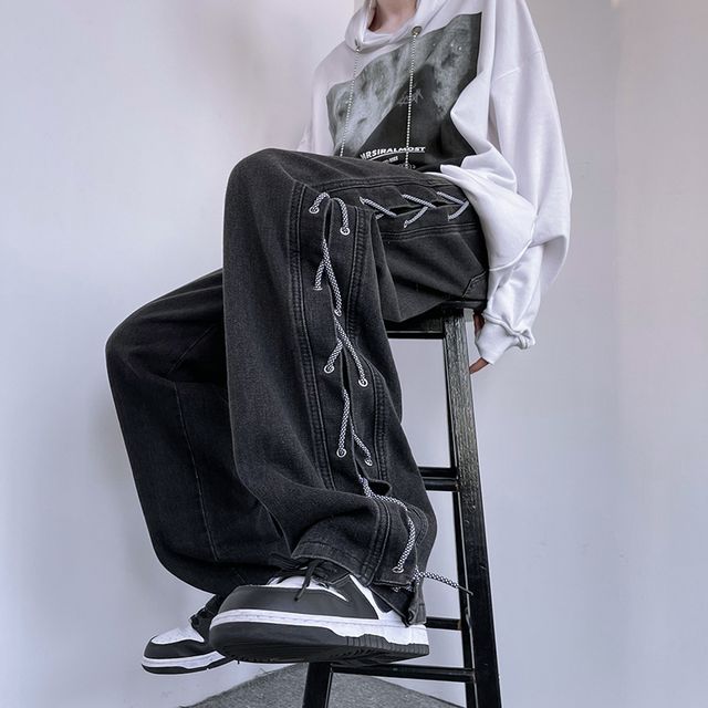 Dukakis-Drawstring Jeans