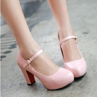 Freesia-Mary Jane Pumps