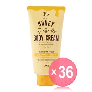 Cosme Station - P's Honey Body Cream (x36) (Bulk Box)