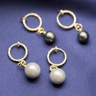 DECADES-Faux Pearl Dangle Earring