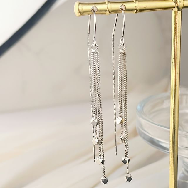 Poppin-Fringed Threader Earring