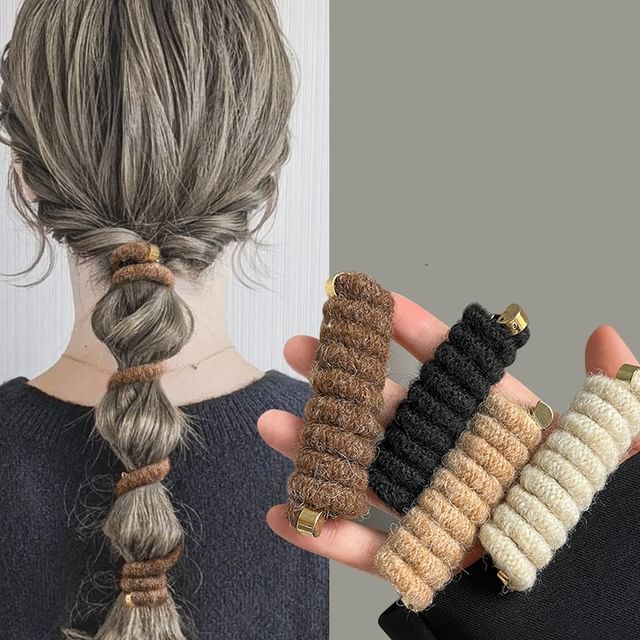 moliveny-Yarn Coil Hair Tie