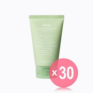 Abib - Pore Clay Pack Cleanser Heartleaf Charcoal Foam (x30) (Bulk Box)