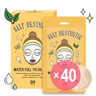 G9SKIN - Self Aesthetic Water-full Facial Mask 5pcs (x40) (Bulk Box)