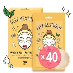 G9SKIN - Self Aesthetic Water-full Facial Mask 5pcs (x40) (Bulk Box)