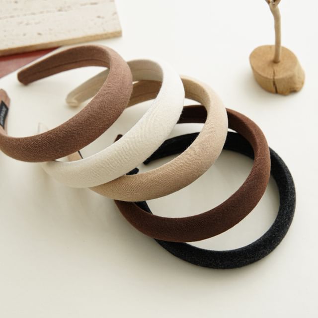 enthice-Plain Thick Headband