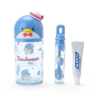Sanrio - Tuxedosam Toothbrush & Cup Set