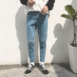 lee ripped jeans